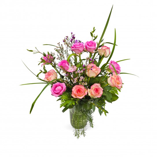 Pink Rose Bouquet – Elegant