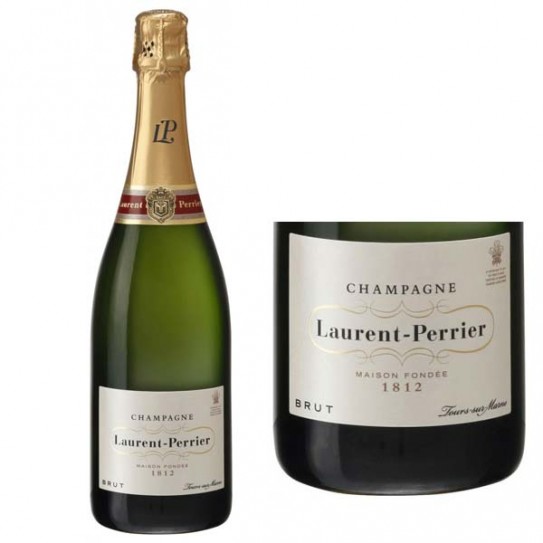 Bottle of Champagne Laurent Perrier