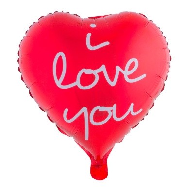 Ballon Coeur I Love You