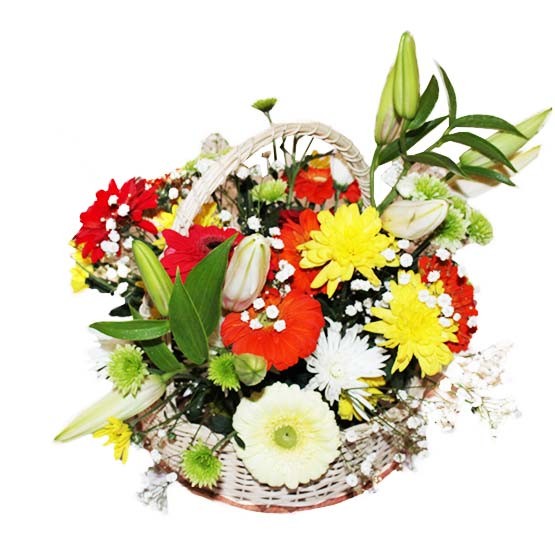 Lilies basket