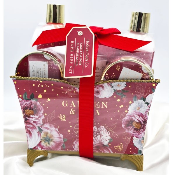 Coffret bain Garden & Spa – Vanille, Rose & Santal
