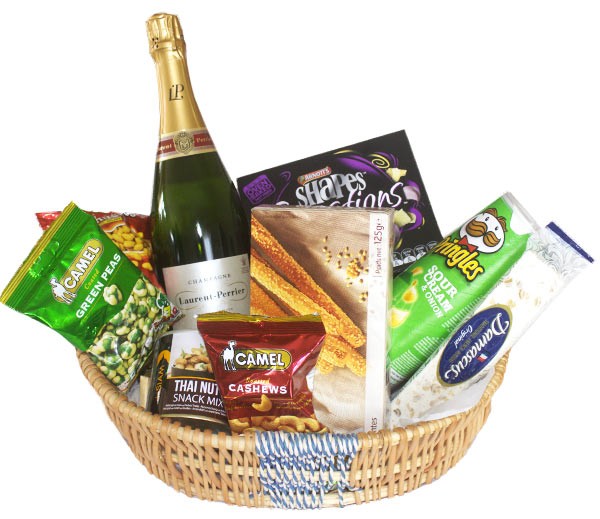 Champagne celebrations basket