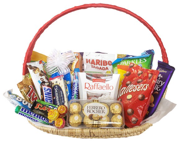 Chocolate and candy feast