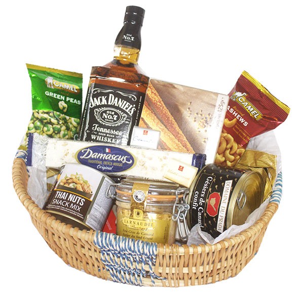 Supreme spirited Jack Daniel basket