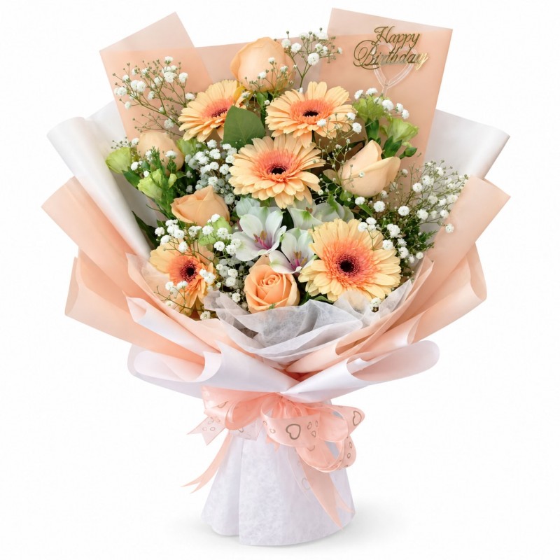 Pastel Cream Bouquet