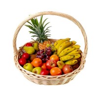 Panier fruits ananas