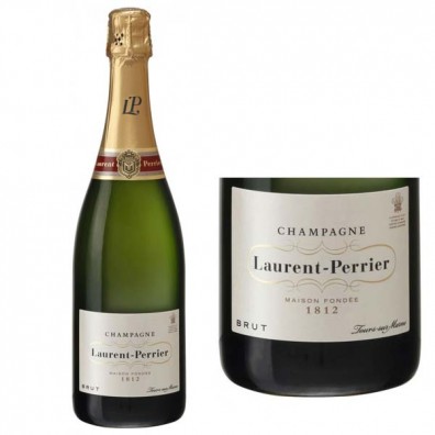 Bottle of Champagne Laurent Perrier