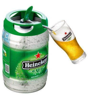 Heineken keg