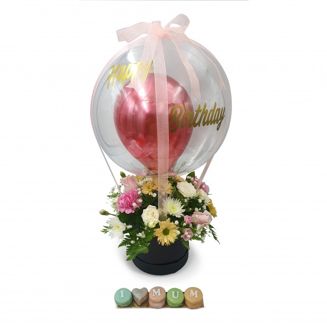 Ballon fleurie