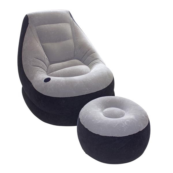 Fauteuil et Pouf Ultra Lounge