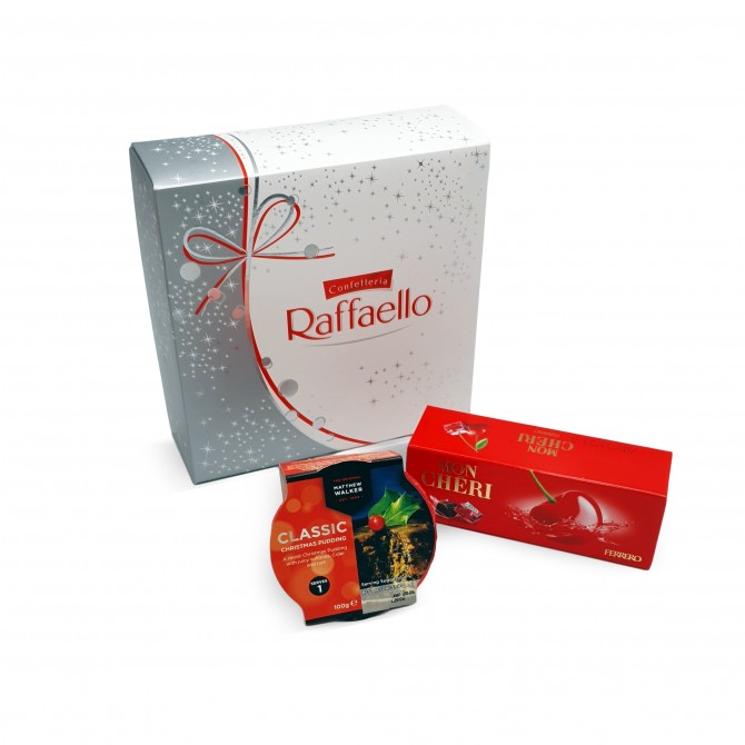 Rafaello, Mon Cheri et Pudding Rafaello, Mon Cheri et Pudding