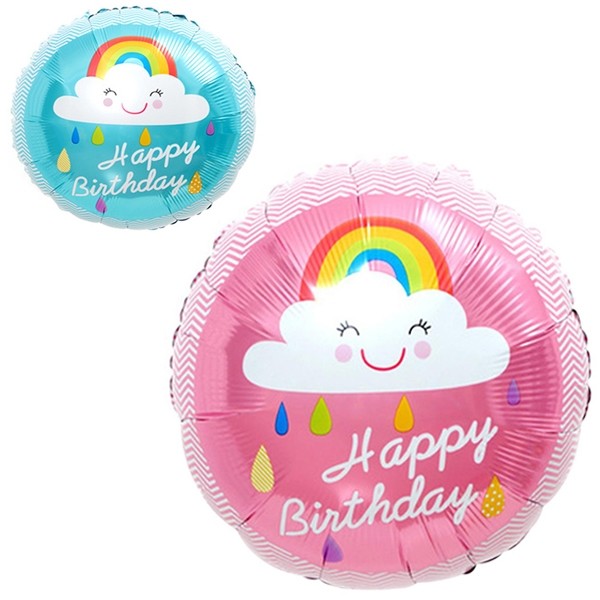 Ballon Joyeux Anniversaire Arc en Ciel