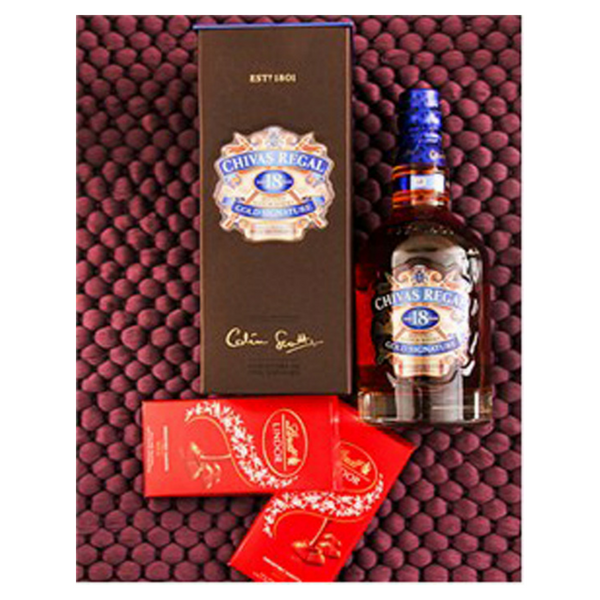 Chivas Regal et Chocolat Lindt