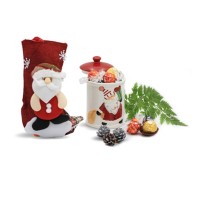 Pot Chocolat Pere Noel Rouge